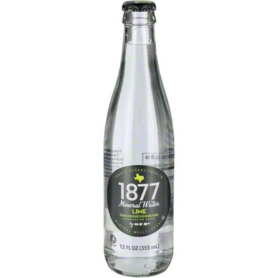 H-E-B 1877 Lime Sparkling Mineral Water, 12 Oz | Central Market ...