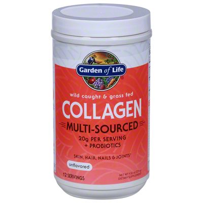 Garden Of Life Collagen Multi Sourced Powder Unflavored 9 52 Oz   006202604 1