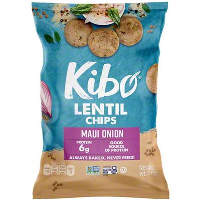 Kibo Lentil Chips Maui Onion, 4 oz | Central Market - Really Into Food