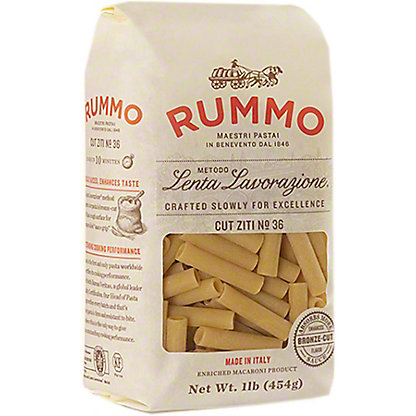 Rummo Classic Pasta Cut Ziti, 1 lb
