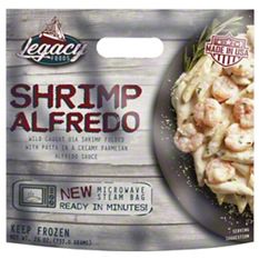 Zatarain's Frozen Meal - Shrimp Alfredo