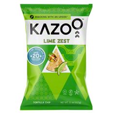 Kazoo Tortilla Chip Lime Zest, 11 oz | Central Market - Really 