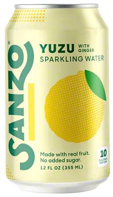 Sanzo Yuzu Ginger Sparkling Water, 12 oz | Central Market