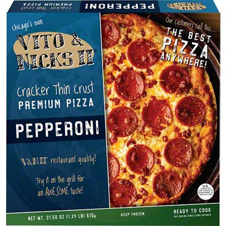 Vito & Nicks II Pepperoni Pizza, 21.5 oz | Central Market - Really Into ...