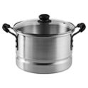 34 QT Enamel Steamer Pot With Lid & Trivet – R & B Import