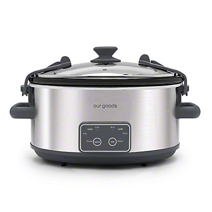 6 Qt. Stainless Steel Slow Cooker 6 Qt. Stainless Steel Slow Cooker