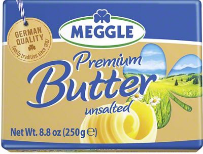 Meggle Premium Unsalted Butter, 8.8 oz | Central Market - Really Into Food