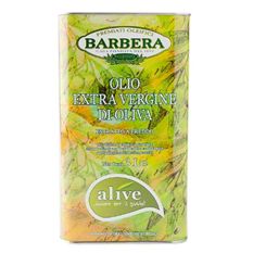 BARBERA ALIVE EXTRA VIRGIN OLIVE OIL 3LT TIN 4/3L - BULK - Lettieri & Co.