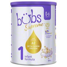 Bubs Supreme Infant Formula - Stage 1, 28.2 oz | Central