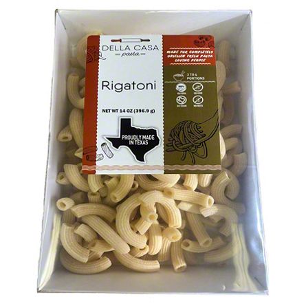 Della Casa Fresh Rigatoni Pasta, 14 oz | Central Market - Really Into Food