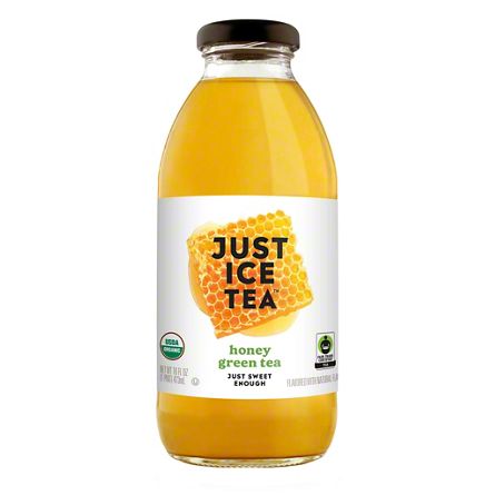 Just Ice Tea Honey Green Tea, 16 oz | Central Market - Really Into Food