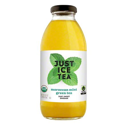 Just Ice Tea Moroccan Mint Green Tea, 16 oz | Central Market - Really ...