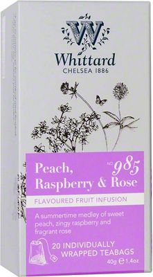 Whittard Peach, Raspberry & Rose Teabags, 20 ct | Central Market ...