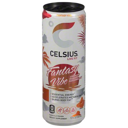 Celsius Live Fit Sparkling Drink - Fantasy Vibe, 12 oz | Central Market ...