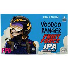 Voodoo Ranger Fruit Force IPA 19.2 oz - New Belgium Brewing