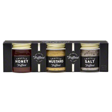 The Truffleist Truffle Honey Mustard & Salt Mini Trio Set, 4.5 oz ...