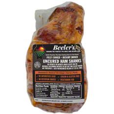 Beeler's Uncured Smoked Ham Shank | Central Market - Really