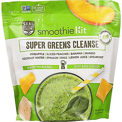 Seal The Seasons Super Greens Cleanse Smoothie Kit, 24 oz