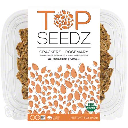 Top Seedz Rosemary Crackers, 5 oz | Central Market - Really Into Food