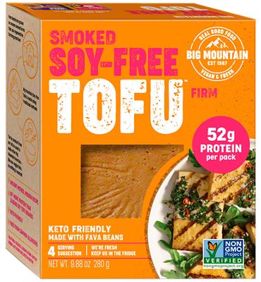 Big Mountain Smoked Soy-Free Tofu, 9.88 oz | Central Market - Really