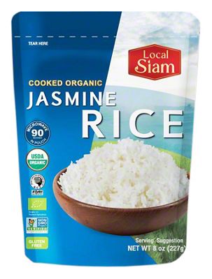 Local Siam Cooked Organic Jasmine Rice, 8 oz | Central Market - Really ...