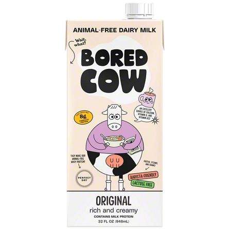Bored Cow Animal-Free Dairy Milk, 32 oz | Central Market - Really Into Food