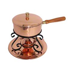 Vintage Copper Fondue Burner - Replacement Part in 2023