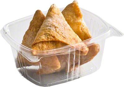 ● samosa Monsoon Kitchens, Large Vegetable Samosa, 4 lbs, (2 Count
