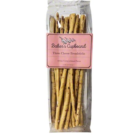 Baker's Cupboard Three Cheese Breadsticks, 4 oz | Central Market ...