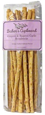 Baker's Cupboard Gruyere & Roasted Garlic Breadsticks, 4 oz | Central ...