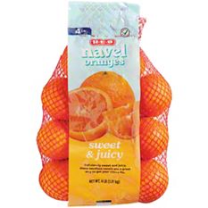 H E B Fresh Navel Oranges 4 lb bag Joe V s Smart Shop Low Prices Quality Groceries