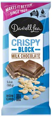 Darrell Lea Crispy Milk Chocolate Bar, 5.6 oz | Central Market - Really ...