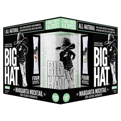 Big Hat Non-Alcoholic Margarita Mocktail 4 pk Cans, 12 oz | Central Market - Really Into Food Big Hat Non-Alcoholic Margarita Mocktail 4 pk Cans, 12 oz | Central Market - Really Into Food