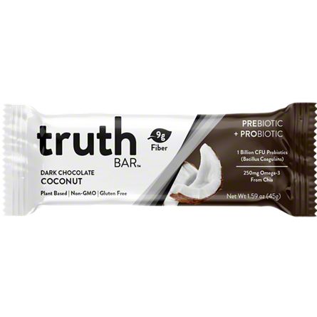 Truth Bar Dark Chocolate Coconut Bar, 1.59 oz | Central Market - Really