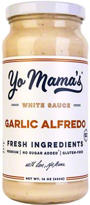 Yo Mama's Roasted Garlic Alfredo Sauce, 16 oz | Central Market - Really ...