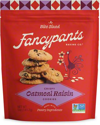 Fancypants Crispy Oatmeal Raisin Cookies, 5 oz | Central Market ...