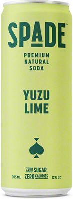 Spade Yuzu Lime Premium Natural Soda, 12 oz | Central Market