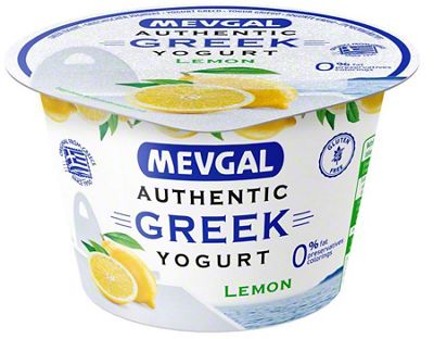 MEVGAL Authentic 0% Milkfat Lemon Greek Yogurt, 5.3 oz | Central Market ...