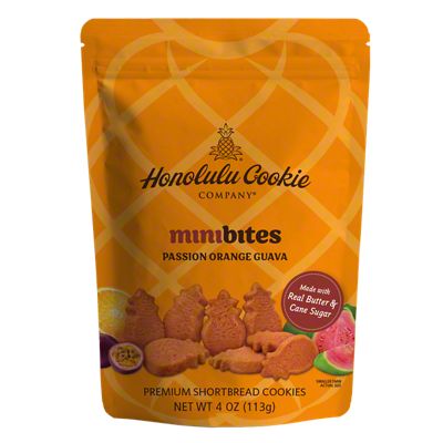 菓子 Honolulu Cookie Honolulu Cookie Company Passion Orange Guava Mini Shortbread
