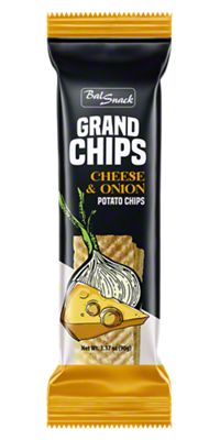 Balsnack Cheese & Onion Grand Potato Chips, 3.17 oz | Central Market ...