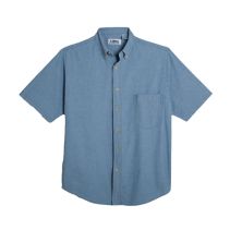 Micro-Check Work Shirt W/Logo 000332  