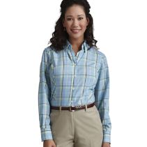 Poplin Plaid Blouse 060838  WHILE SUPPLIES LAST 