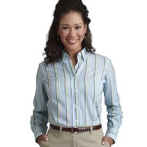 Poplin Stripe Blouse 060840  WHILE SUPPLIES LAST