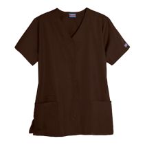 Cherokee 4770 Snap-Front Top 064014  WORKWEAR