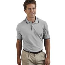 Contrast Trim Male Polo 067256  WHILE SUPPLIES LAST 