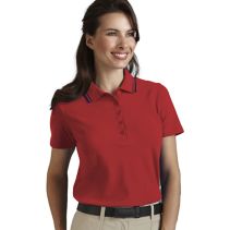 Contrast Trim Female Polo 067257  WHILE SUPPLIES LAST