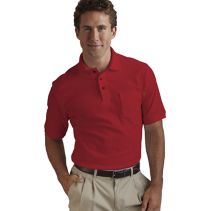 Cotton Pique Polo With Pocket 069148  