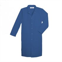 Butcher Coat/Poly/Lt Blue 082497  Easy Care