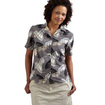 Printed Ripstop Camp Blouse 085007  WHILE SUPPLIES LAST