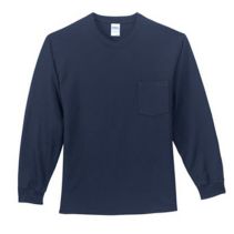 Port & Company Ls Pocket Tee 092559  